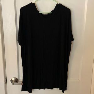 Black loose fit blouse- super soft